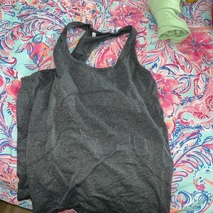 Lululemon Athletica Charcoal Tank Top